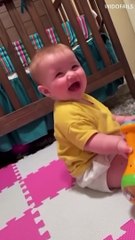 FUNNY BABY MOMENT #shorts #5 #babymoments  #funny#baby #babyfail #babyvideos #failcompilation #fails