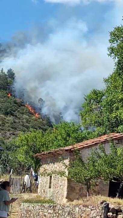 Incendio en Monterrubio