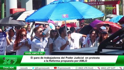 Amenazan con despedir a trabajadores en paro del Poder Judicial