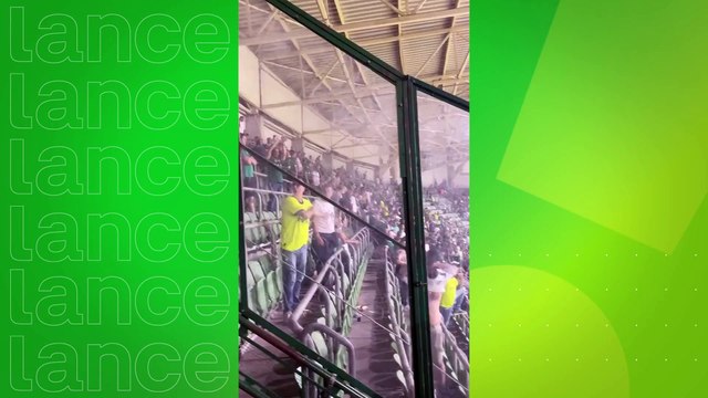 Torcedor do Palmeiras mostra genitália para torcedora do Botafogo