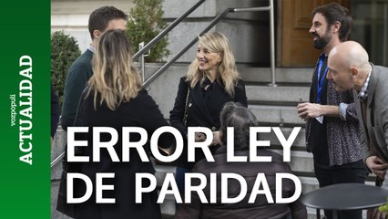 Abogada de igualdad lamenta que la Ley de Paridad se desdibuje por un "lamentable error" técnico