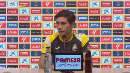 Marcelino, rueda de prensa previa al SevillaFC vs Villarreal