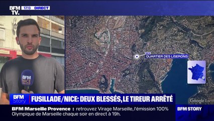 Nice: une fusillade dans le quartier des Liserons fait deux blessés dont un grave, le tireur arrêté