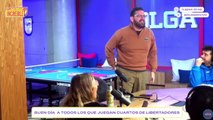 La tremenda caída al piso de Damián Betular en vivo: el video