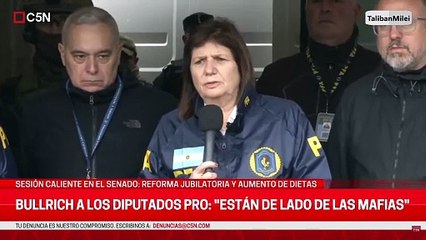 Declaración de Patricia Bullrich sobre el dinero de la SIDE