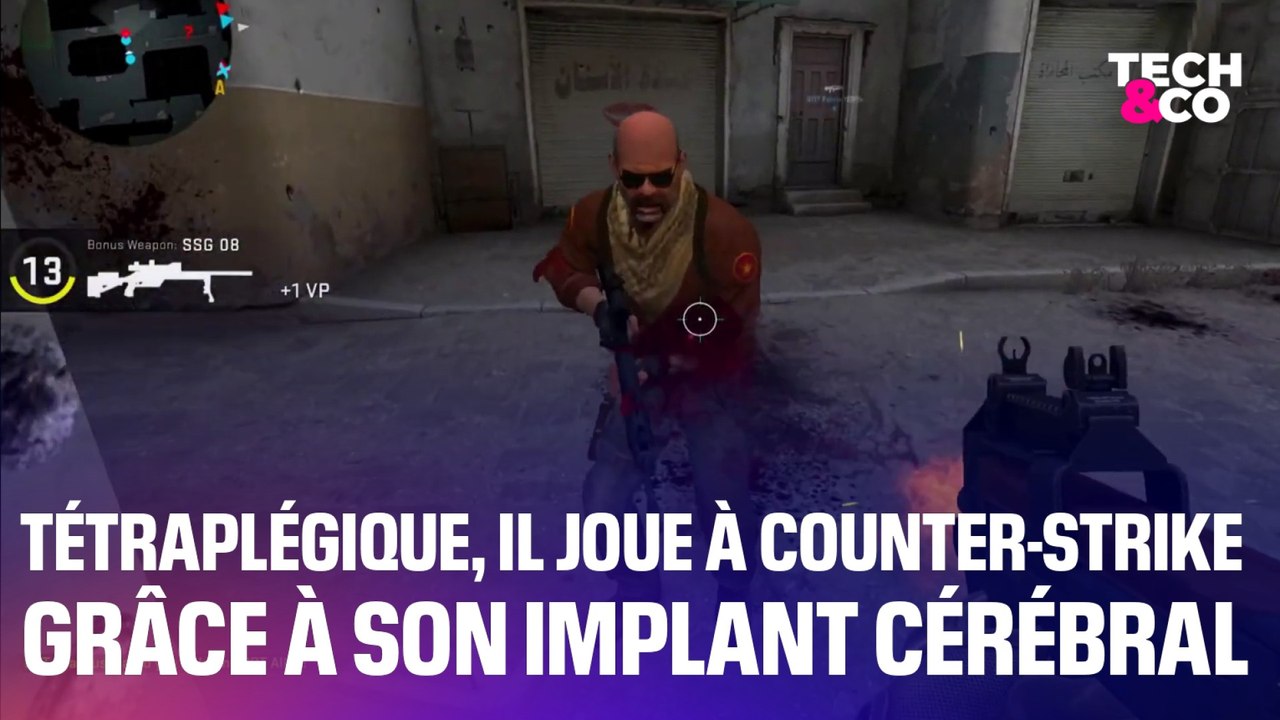 Neuralink: tétraplégique, il parvient à jouer à Counter-Strike grâce à son implant cérébral