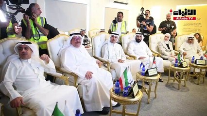 محافظ الأحمدي الشيخ حمود جابر الأحمد يزور موقع مشروع مدينة الشدادية الصناعية