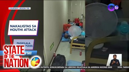 ICYMI: Nakaligtas sa Houthi attack | SONA