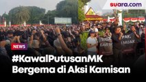 #KawalPutusanMK Bergema di Aksi Kamisan, Orator Tunjuk Gedung Istana: Akar Kejahatan DPR dan Partai!