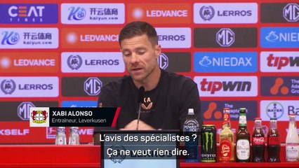 Alonso : "Le favori, c'est le Bayern !"