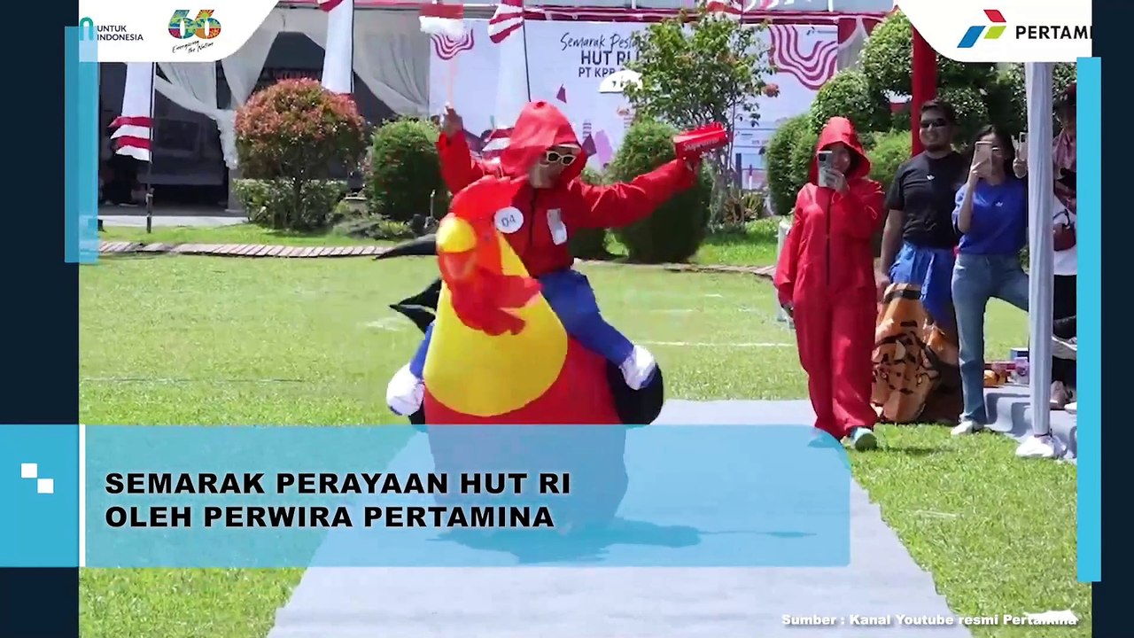 SEMARAK PERAYAAN HUT RI OLEH PERWIRA PERTAMINA