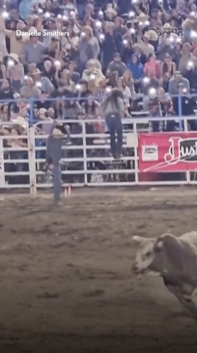 Multiple People Injured After Rodeo Bull Jumps...
