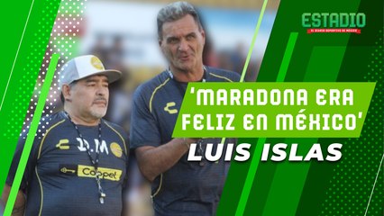 Luis Islas nos CUENTA TODO sobre su relación con MARADONA