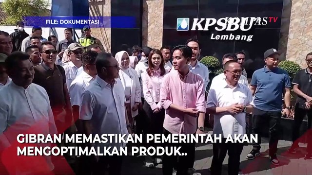 Gibran Pastikan akan Optimalkan Produk Susu Dalam Negeri pada Program Makan Bergizi Gratis