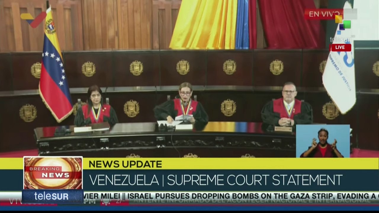 Venezuelan Supreme Court ratifies Nicolás Madur...