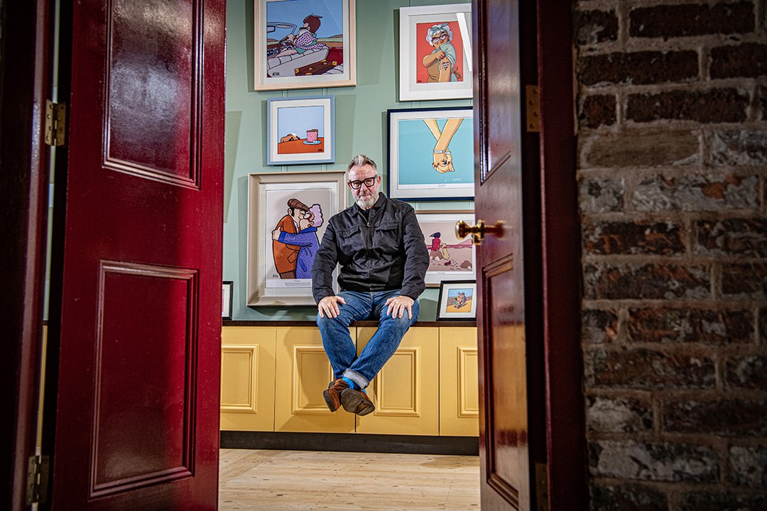 First Look: We visit Pete McKee ahead of his new Gallery opening at Leah's Yard in Sheffield