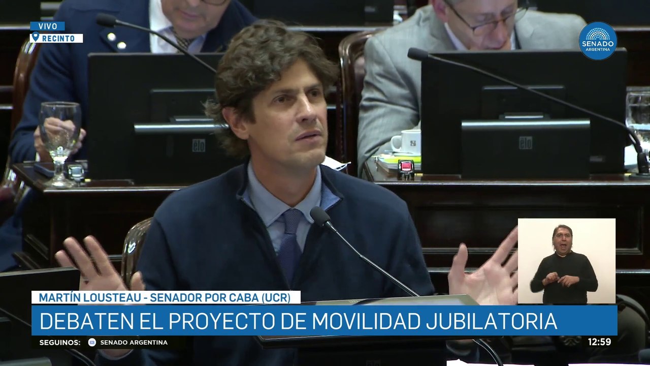 Lousteua defendió el aumento de las jubilaciones: "Cuando se te va la mano con el ajuste, hay gente que no puede vivir"