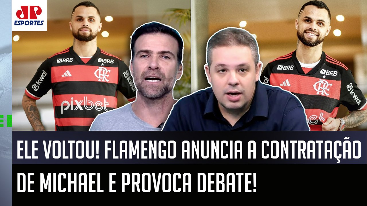 "O Flamengo ANUNCIOU o Michael! E A INFORMAÇÃO do Mauro Cezar é que ele vai..." SAIBA TUDO!