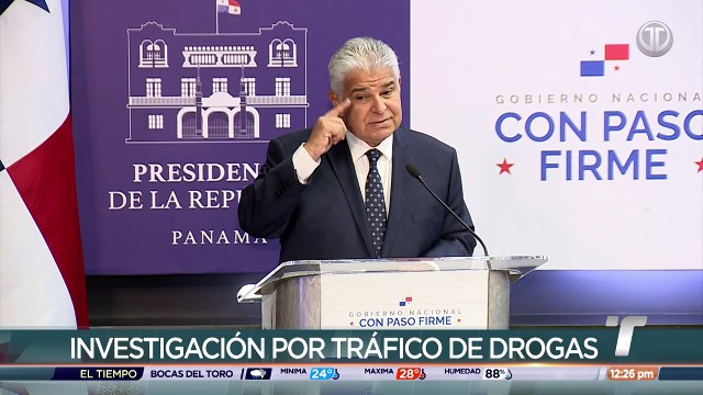 Presidente José Raúl Mulino se refiere al operativo Jericó