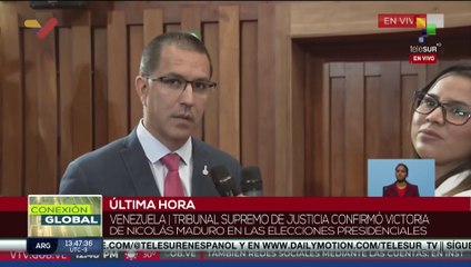 Arreaza: El TSJ es un ejemplo para los países para el mundo