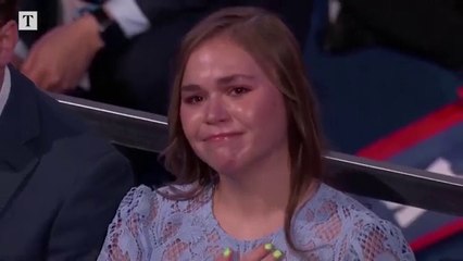 Tim Walz addresses family during DNC speech: "You're my entire world"