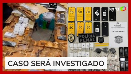Polícia apreende celulares em máquina de costura que iria ser 'doada' a presídio no CE