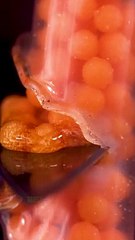 Flavour straw and hot knife