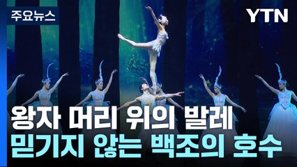 왕자 머리 위의 발레...보고도 믿기지 않는 '백조의 호수' / YTN