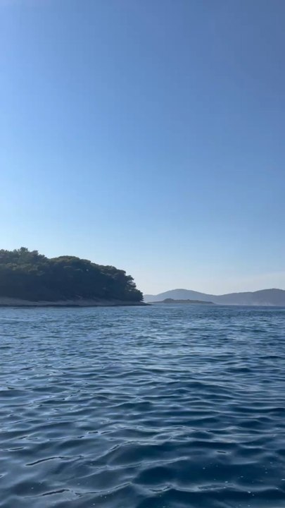 FIN DE JOURNÉE dans les îles Paklenis