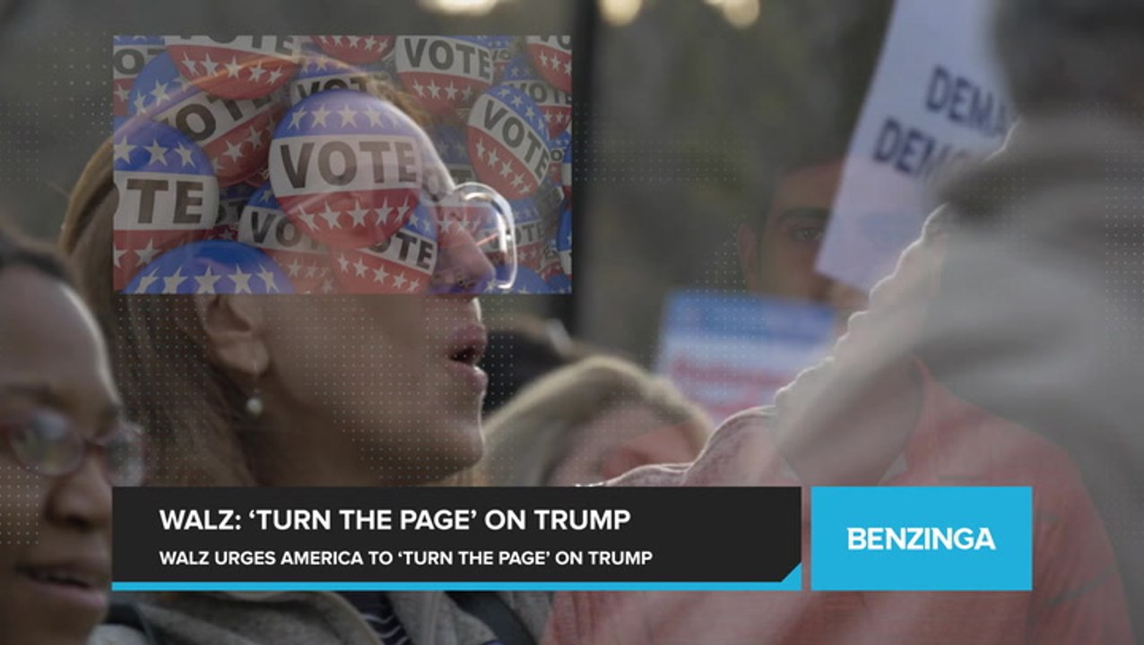 Walz Calls on Americans to 'Turn the Page' on Trump, Emphasizes a Better Future for All Americans as He Accepts VP Nomination