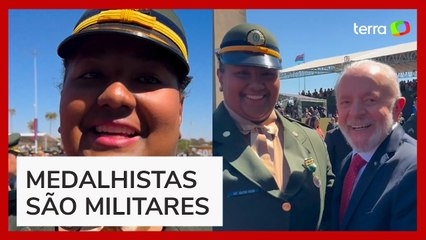 Lula condecora medalhistas olímpicos em cerimônia no Exército