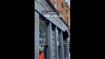 Zanzibar Locke, Dublin | 30-Second Vibe Check | Cosmo Clips