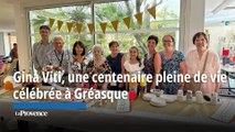 Gina Viti, une centenaire pleine de vie célébrée à Gréasque