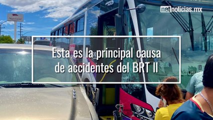 Han chocado a 54 unidades del Juárez Bus