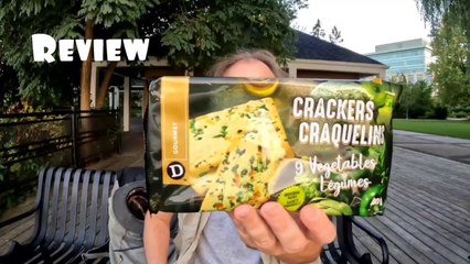 d Gourmet crackers 9 vegetables Review dollarama