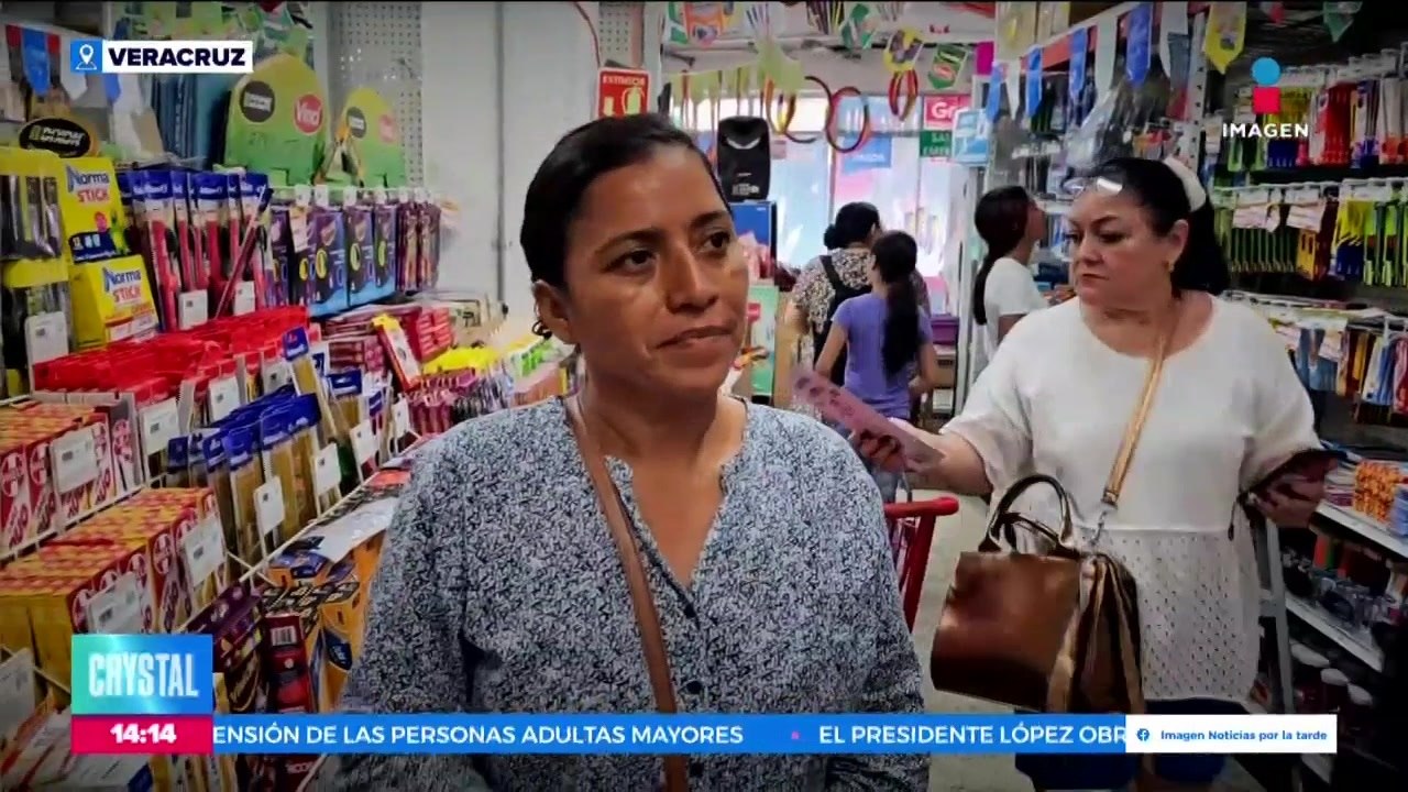 Aumentan las ventas de útiles escolares en papelerías de Veracruz