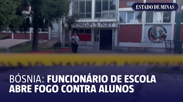 Bósnia: funcionário de escola abre fogo contra alunos