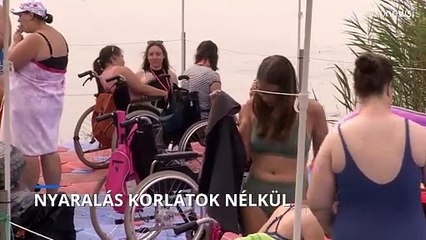 Mozgáskorlátozott fiatalok nyaralása a Balatonnál: Vitorlázás és vidámpark élmények 🚤🎡
