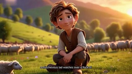The Boy Who Cried Wolf kids english story