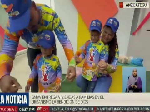 Anzoátegui | 40 viviendas dignas fueron entregadas por la GMVV en el Urbanismo La Bendición de Dios