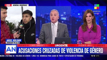  ACUSACIONES CRUZADAS de violencia de género: Ella dice que lo golpeó, él que el escrache es falso