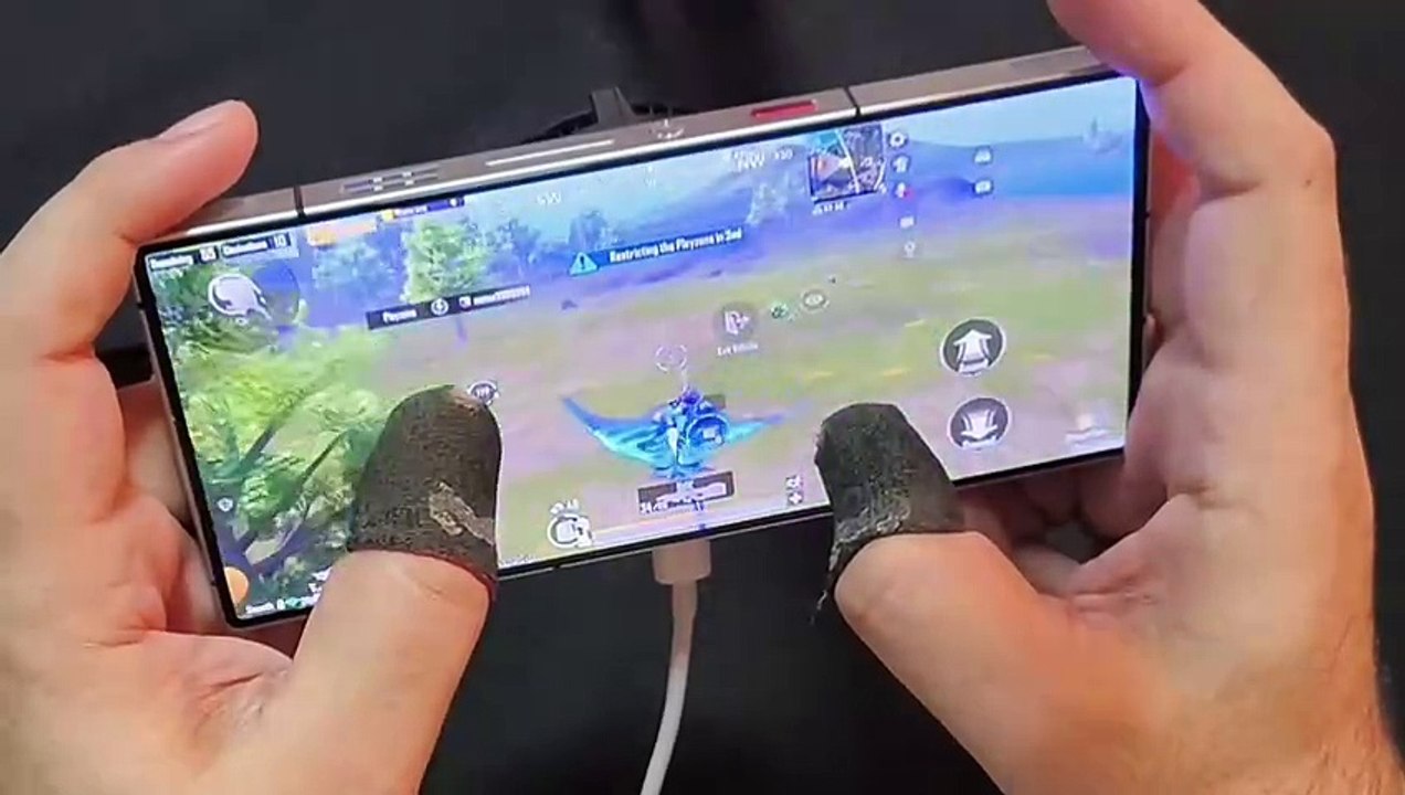 NUBIA RED MAGIC 9 PRO PUBG TEST 120 FPS  HANDCAM