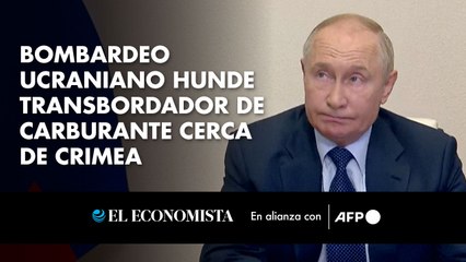 Bombardeo ucraniano hunde transbordador de carburante cerca de Crimea