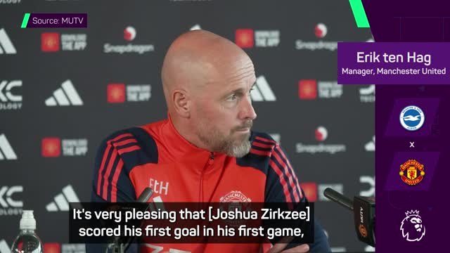 Debut goal ideal for Zirkzee’s confidence – Ten Hag