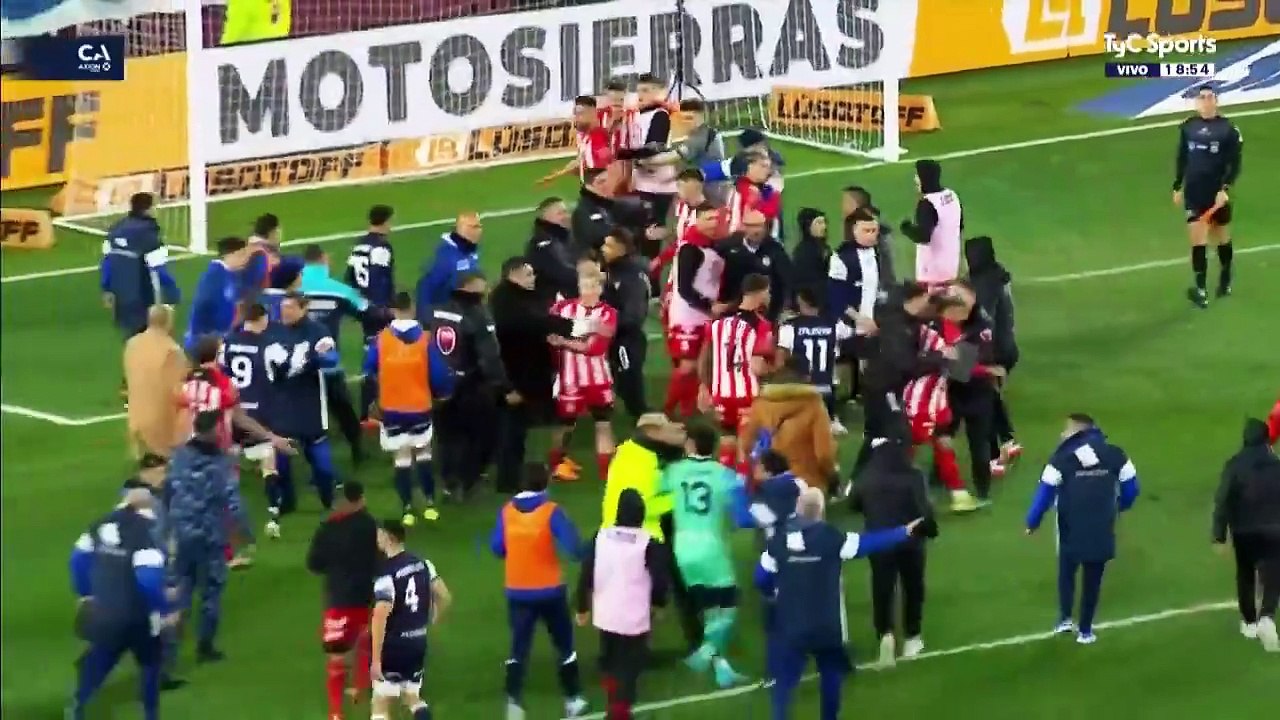 Incidentes Barracas y Gimnasia