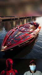 Superheroes but speedboat part 2 ALL Characters (Marvel & DC) #avengers #dc #ai #shorts