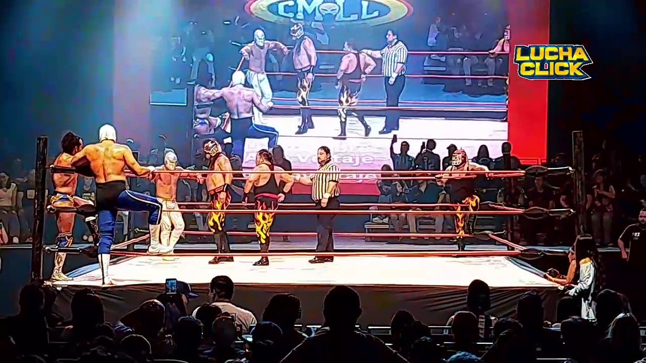 Mistico & Atlantis jr & Volador jr vs Averno & Euforia & Mephisto