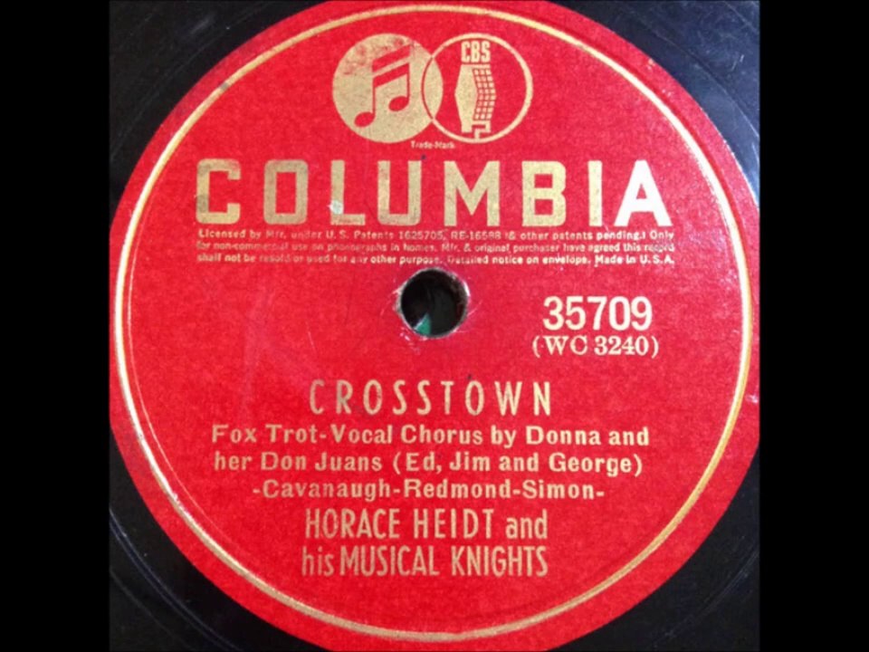 Crosstown - Horace Heidt and His Musical Knights (1940)