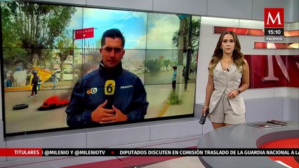 Habitantes de Tultitlán bloquean Vía José López Portillo denunciando uso ilegal de predios