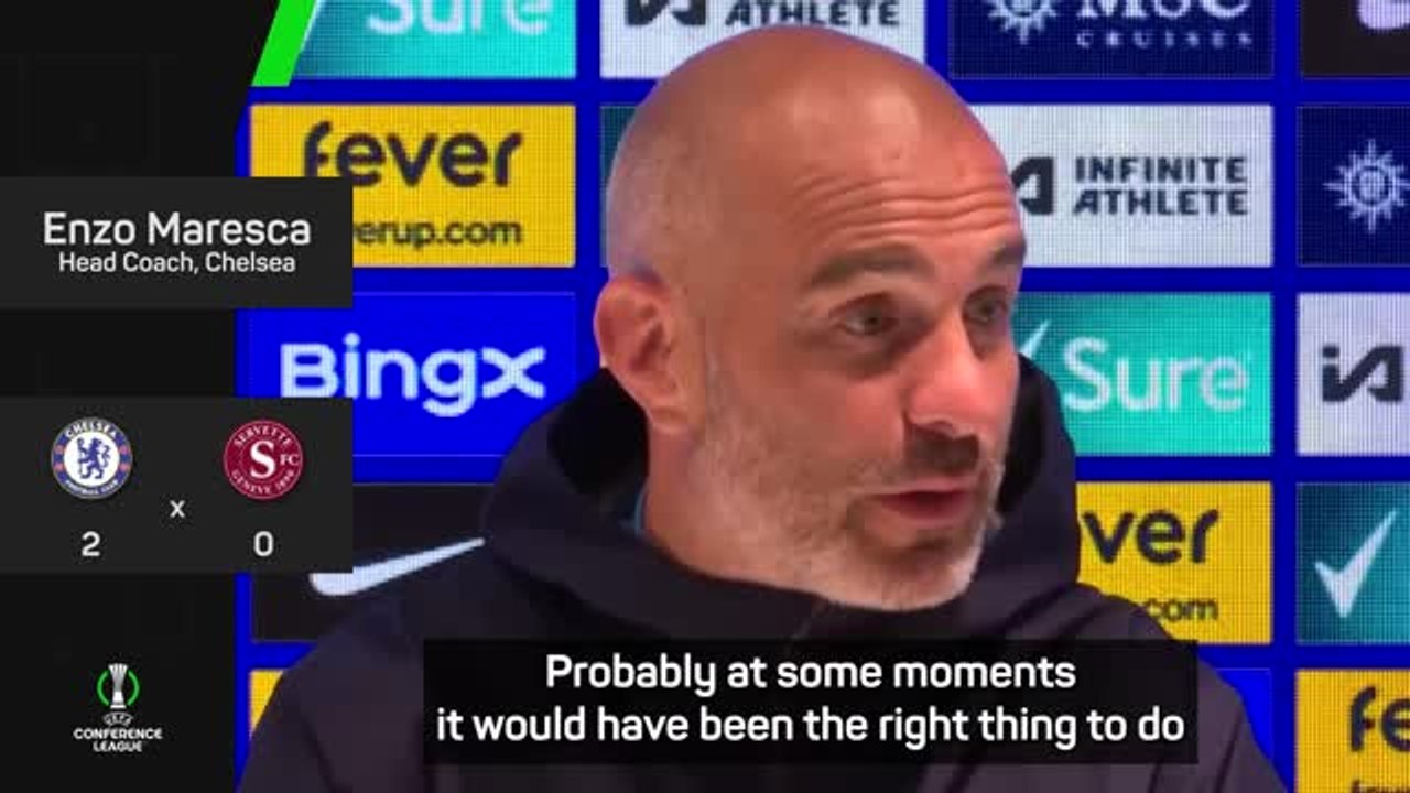 Maresca defends tactics as Chelsea players are booed by fans